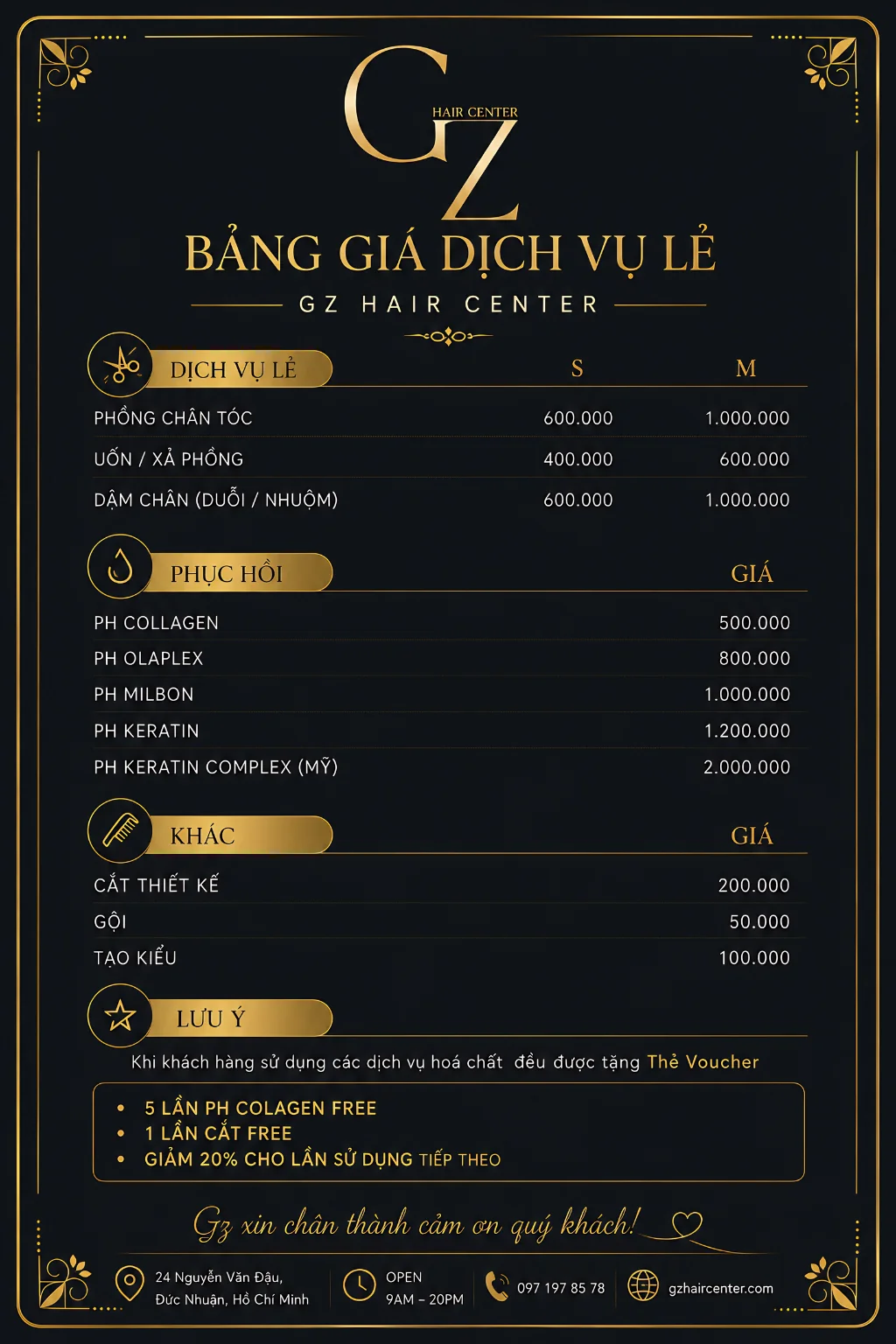 GZ HAIR CENTER